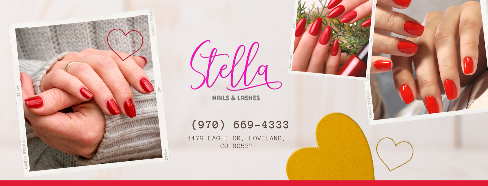 STELLA NAILS & LASHES logo